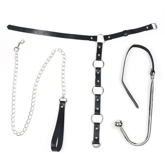 Leash Hook Collar and Kinky with EverydayUse 5853 Anal 0808